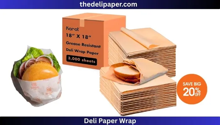 Deli Paper Wrap for Food Packaging Qu...