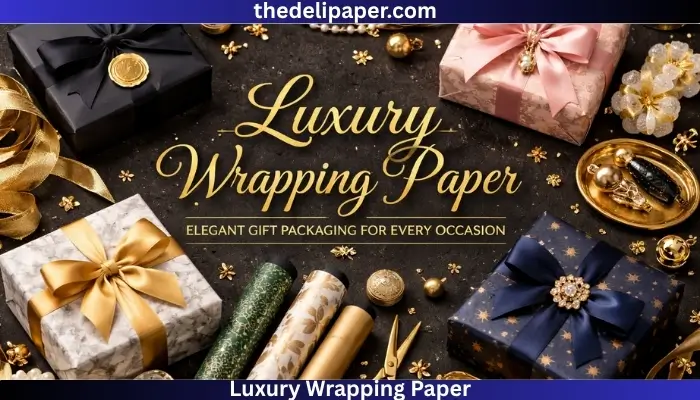Luxury Wrapping Paper: Elegant Gift P...