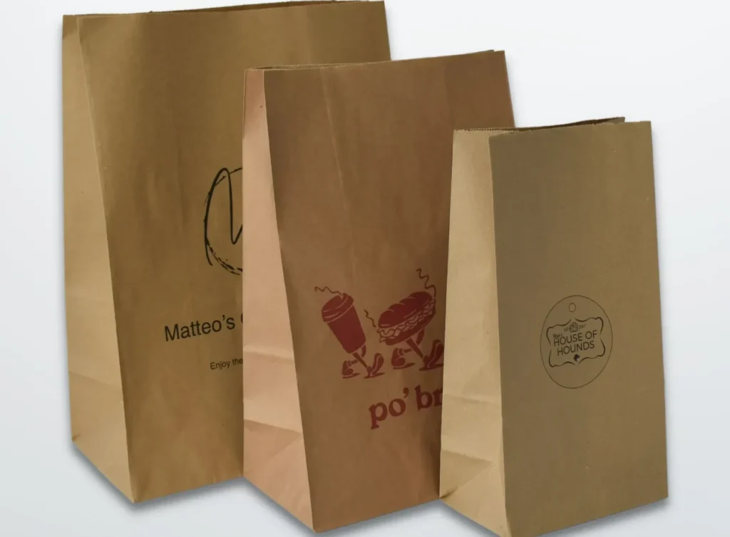 Paper Bags shopping carrier bags and for packaging